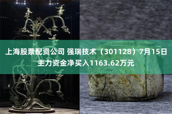 上海股票配资公司 强瑞技术（301128）7月15日主力资金净买入1163.62万元