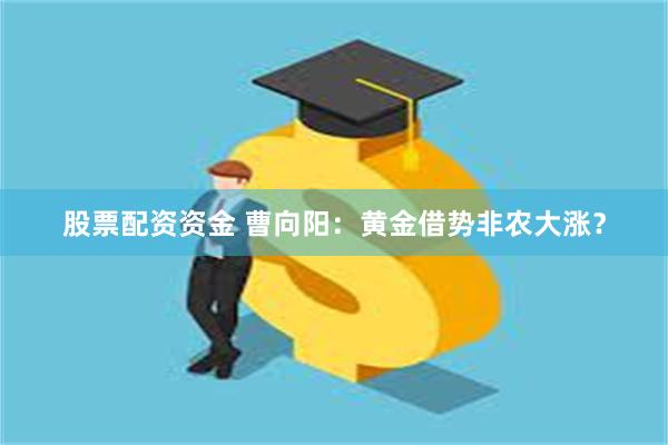 股票配资资金 曹向阳：黄金借势非农大涨？