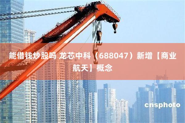 能借钱炒股吗 龙芯中科（688047）新增【商业航天】概念