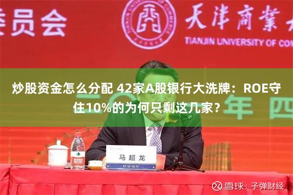 炒股资金怎么分配 42家A股银行大洗牌：ROE守住10%的为何只剩这几家？
