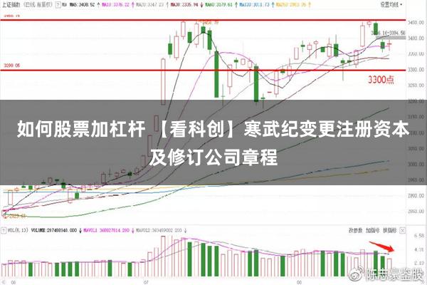 如何股票加杠杆 【看科创】寒武纪变更注册资本及修订公司章程