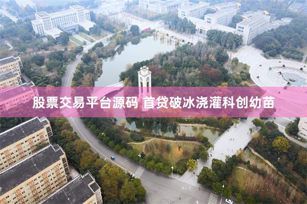 股票交易平台源码 首贷破冰浇灌科创幼苗