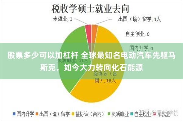 股票多少可以加杠杆 全球最知名电动汽车先驱马斯克，如今大力转向化石能源