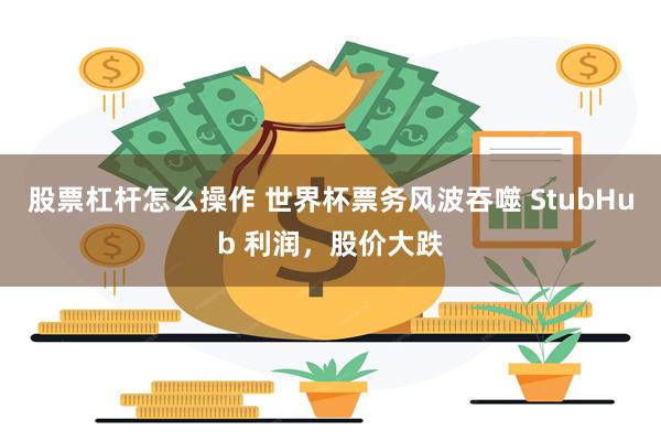 股票杠杆怎么操作 世界杯票务风波吞噬 StubHub 利润，股价大跌